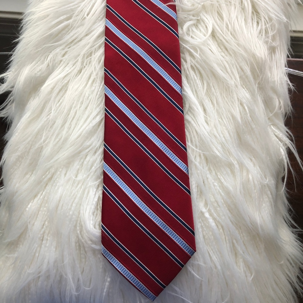 MICHAEL Michael Kors Red Silk Tie